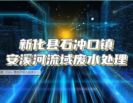 江西新化縣石沖口鎮(zhèn)安溪河流域廢水處理